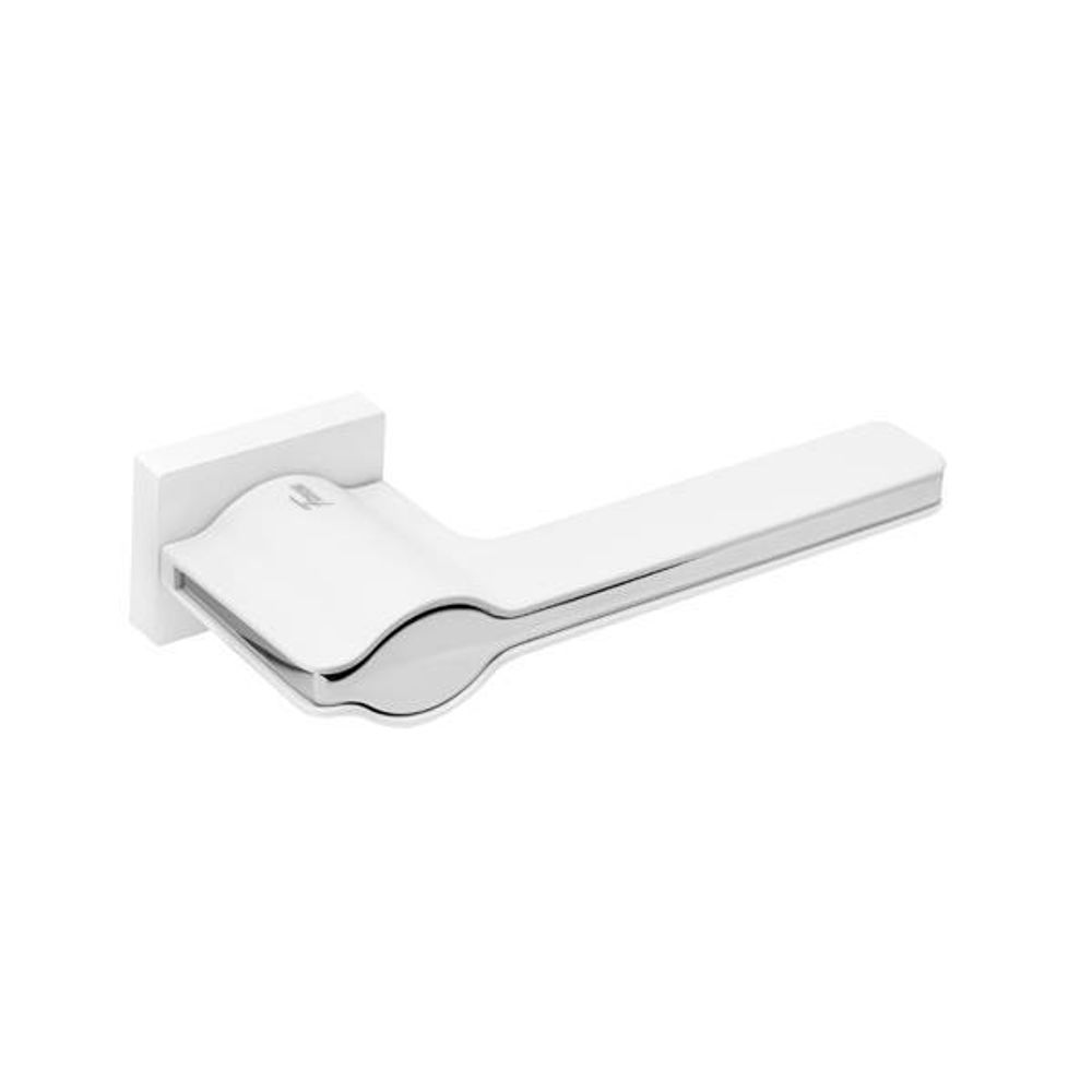 Ручка Патти - Fantom Матовый белый, хром блестящий Ручка Патти - Fantom Матовый белый, хром блестящий