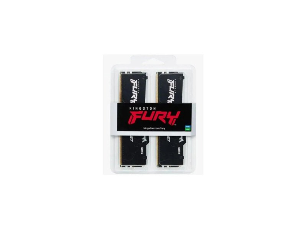 Оперативная память Kingston Fury KF556C40BBAK2-64, DDR5 2х 64ГБ 5600 МГц, DIMM, RTL