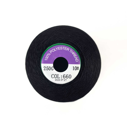 660 Нитки 20 Sinton Синтон 250G 1600м черный