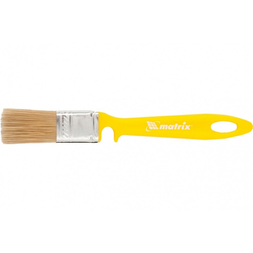 83361 Кисть флейцевая для лаков, 25х10 мм, искусственная щетина, пластиковая рукоятка  Matrix
