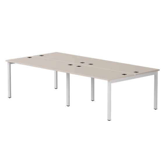 Бенч-система на 4 места Everprof EVO на металлокаркасе 2360х670(1370)x755