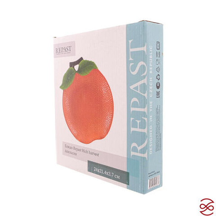 Блюдо Repast Rich harvest Апельсин 24*21.4*3.7 см