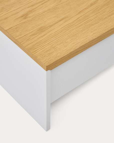 Abilen Подъемный журнальный столик из дуба 110 x 60 см FSC 100%