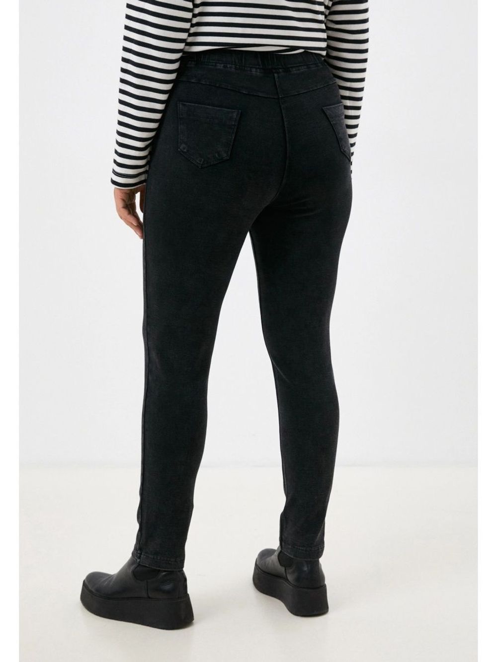 Джеггинсы утепленные больших размеров