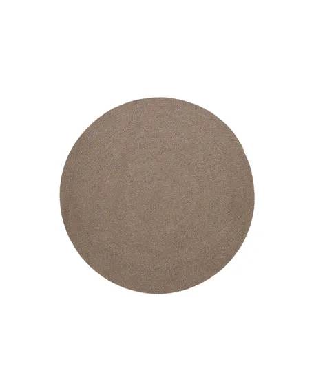 Ковер Despas из синтетических волокон бежевый Ø150 см