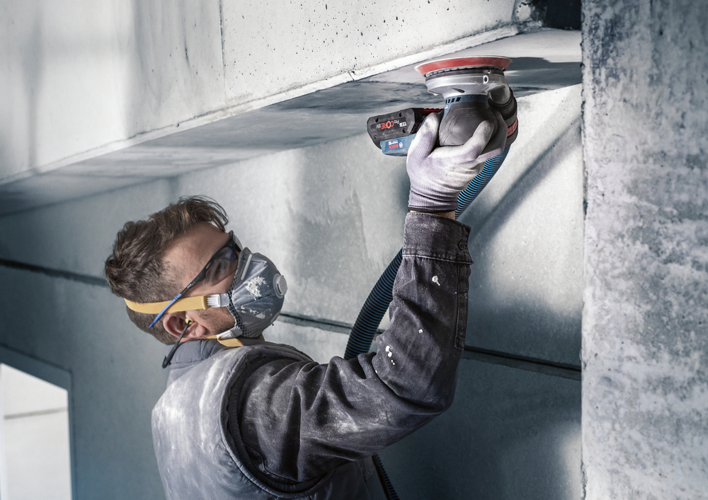 Шлифовальный диск PRO F355 125 мм G80, 5 шт. BOSCH 2608605115