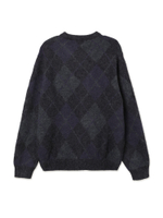 Мужской Свитер Mohair Argyle Knit