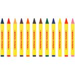 Мелки восковые 12цв. Мульти-Пульти Енот в Новой Гвинее, картон. уп.