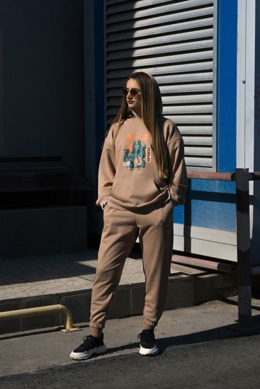 Худи STEAL CHILL Годзила какао