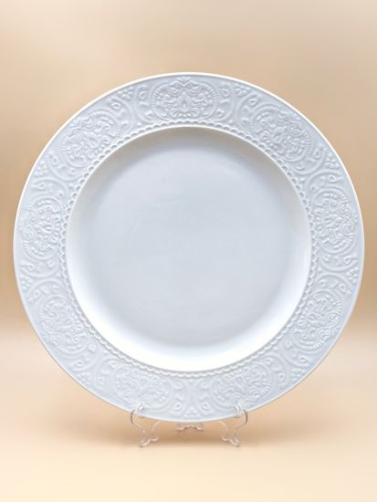 Блюдо круглое 33 см. Ажур классик