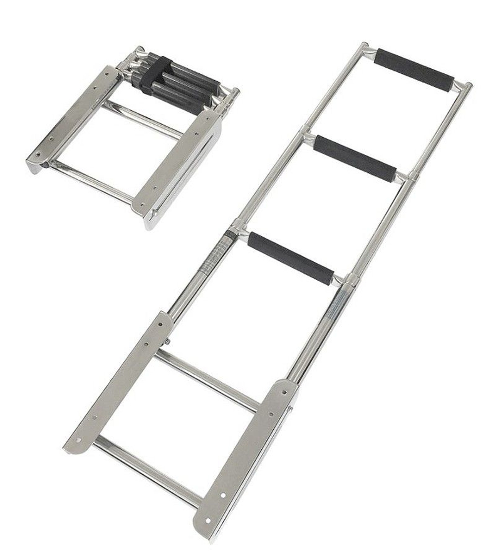 Трап телескопический с салазками "Мореман", ширина 210 мм, 3 ступени (10247440)