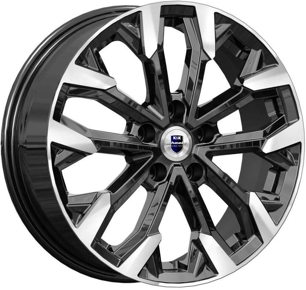 K&amp;K Морейн 6.5x17 5x114.3 ET 50 Dia 54.1 (BFP)