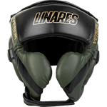 Боксерский шлем Venum Proboxing Cheek Headgear Linares Edition Khaki/Black/Gold