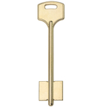 Заготовка сувальдного ключа 13955 ELB17D (желтый)