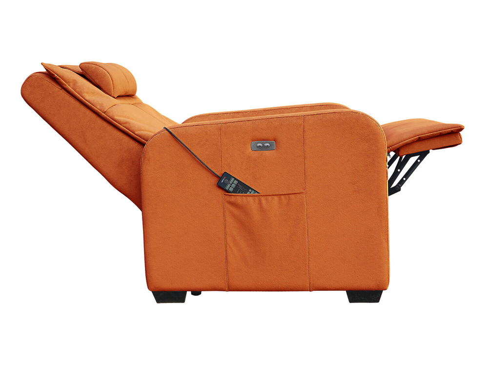 Кресло-реклайнер электрический с подъемом и массажем FUJIMO LIFT CHAIR цвет на заказ
