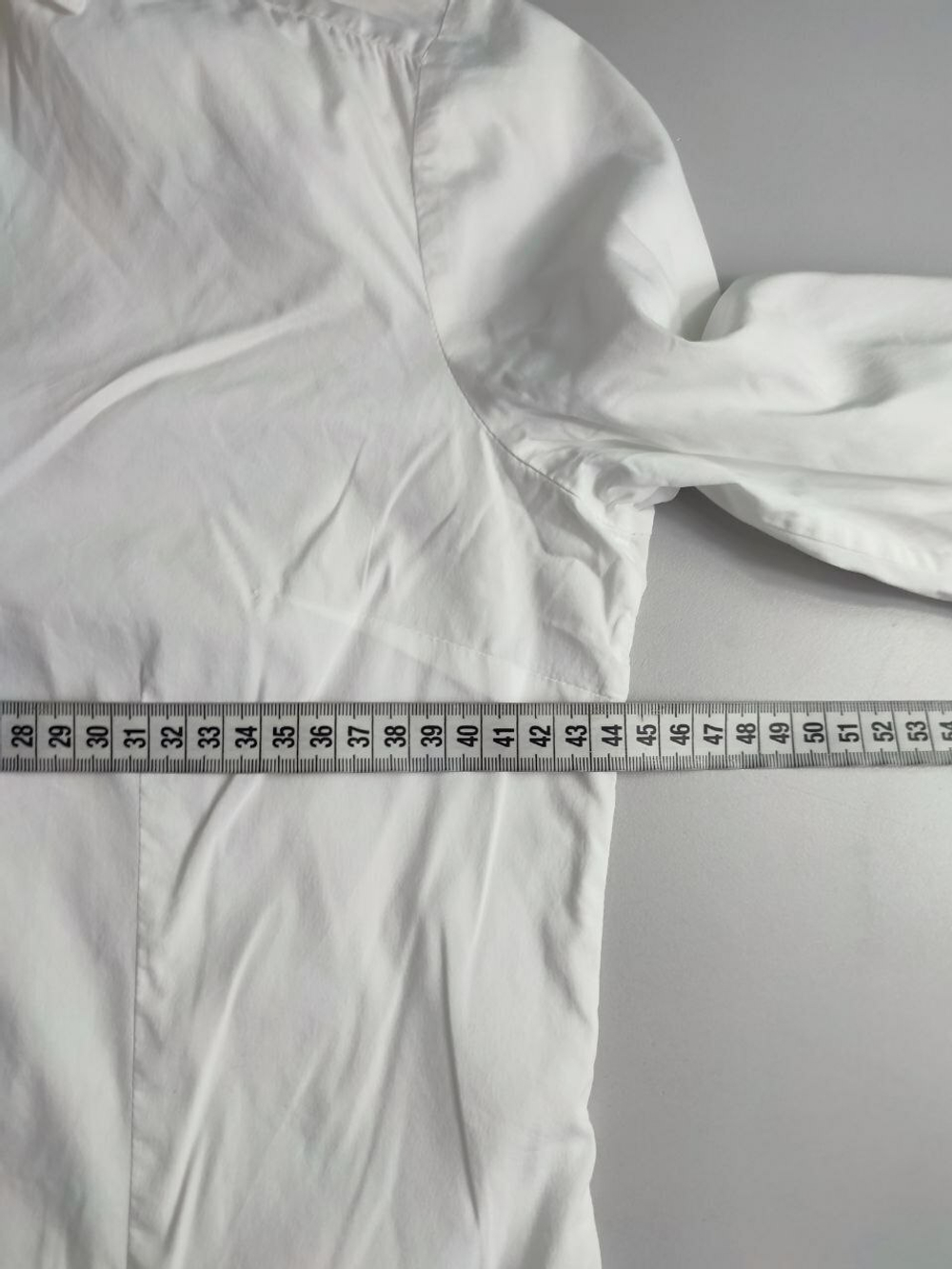 Блузка H&M с хлопком лаконичная 42 размер