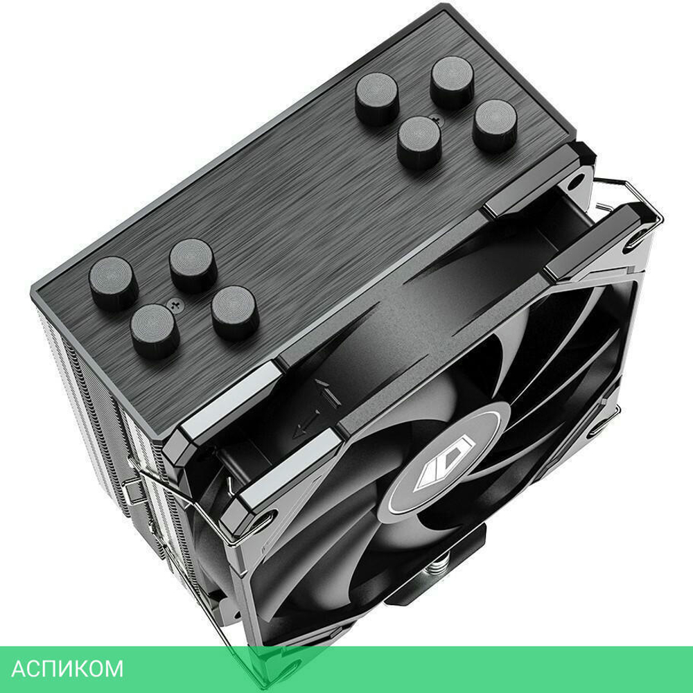 Кулер для процессора ID-Cooling SE-224-XTS серебристый/черный