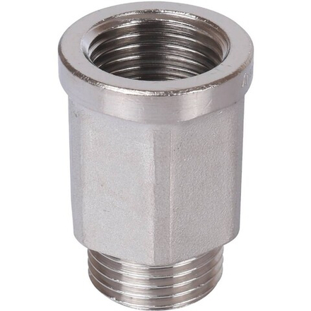 Удлинитель ВН шестигранный никелированный 1/2"x1/2 STOUT