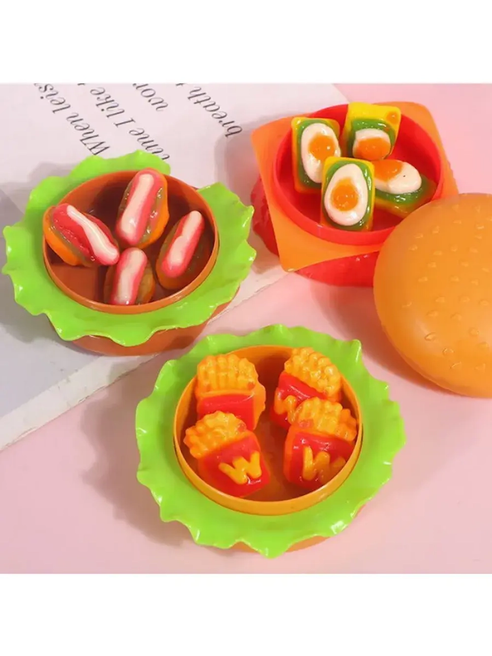 Жевательный мармелад Фастфуд в бургерах 32 г * 6 шт