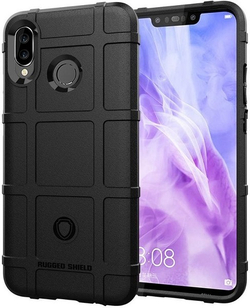 Чехол для Huawei Nova 3 цвет Black (черный), серия Armor от Caseport