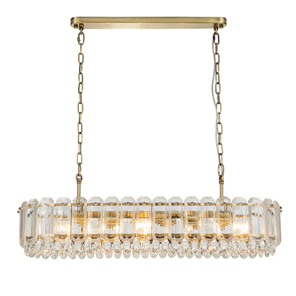 Подвесная люстра Indigo BRILLIANTE 12039/10PL Brass V000427