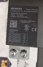 Siemens 6SL3120-1TE28-5AA3 б/у