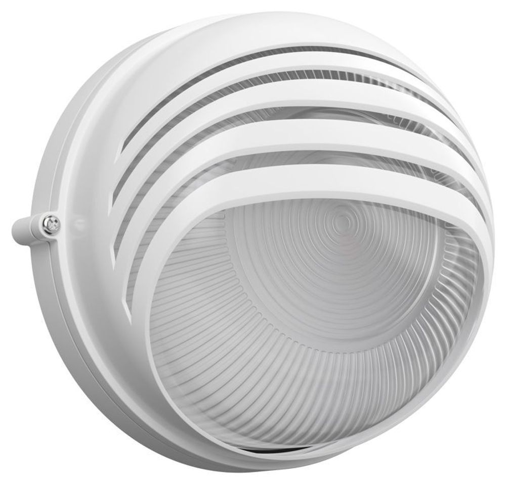 Светильник НПП 1307 60Вт E27 IP54 бел. круг ресничка IEK LNPP0-1307-1-060-K01 Светильник НПП 1307 60Вт E27 IP54 бел. круг ресничка IEK LNPP0-1307-1-060-K01