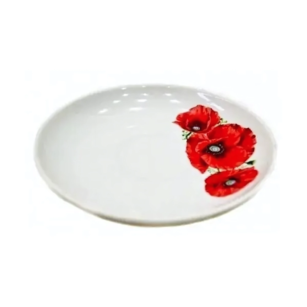 Блюдце чайное 140 мм Алый мак
