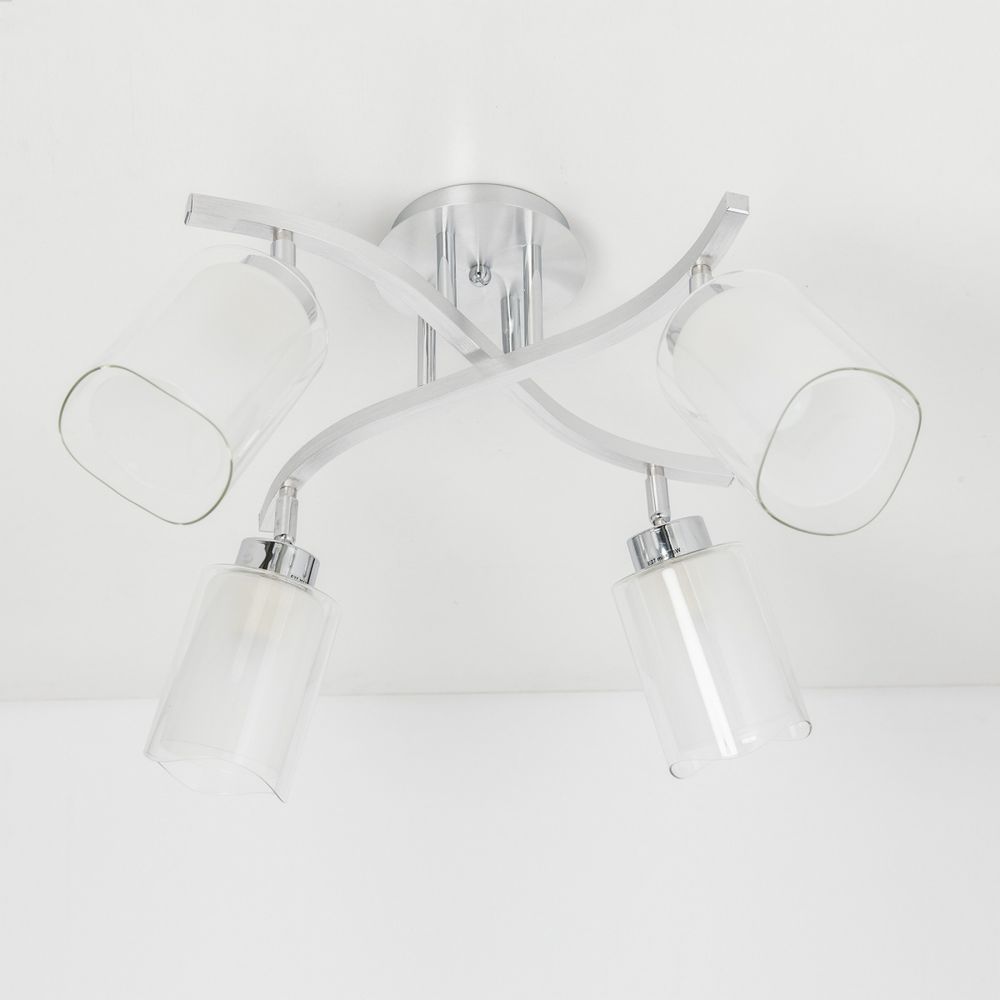 Citilux Аэлита CL169141 Люстра с поворотными плафонами Алюминий