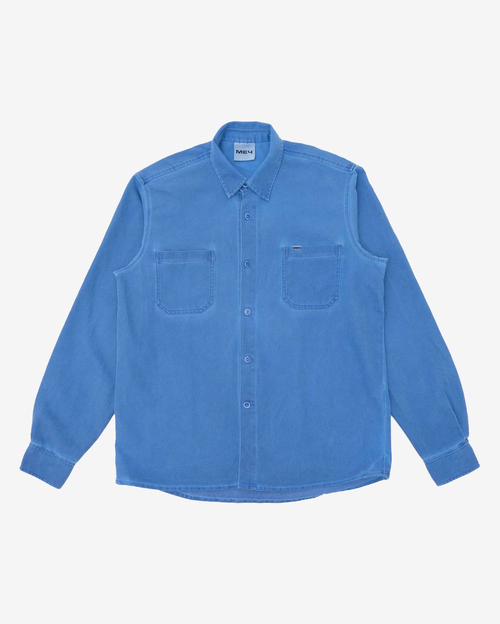 Рубашка Меч FW Garment Dyed Sapphire Blue