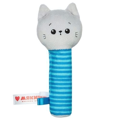 Игрушка "Мякиши" пищалка Котёнок Кекс (Мякиши)
