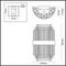 Настенный светильник Odeon Light Hall Ida 4639/2W