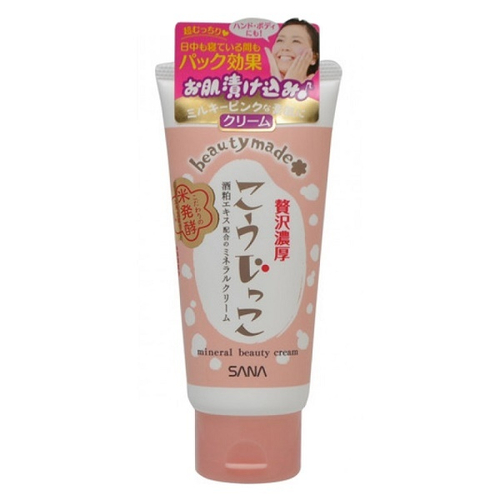 Крем для лица увлажняющий с минералами Sana Mineral Beauty Cream 80г