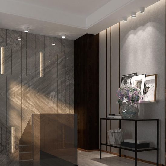 358492 OVER NT20 394 белый Светильник накладной IP20 LED 4000K 12W 220V ARUM