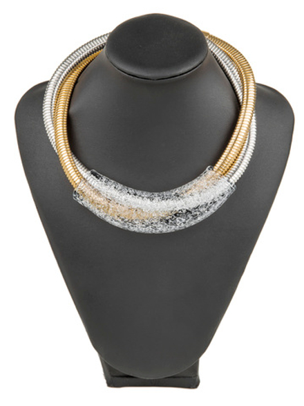 Колье Kristi Ice 2 Gold&Platina
