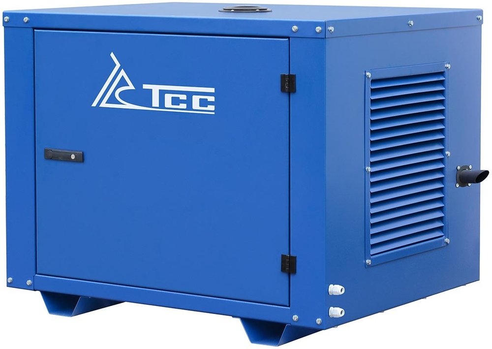 Бензиновый генератор ТСС SGG 7000E в кожухе МК-1 — Фото №3 