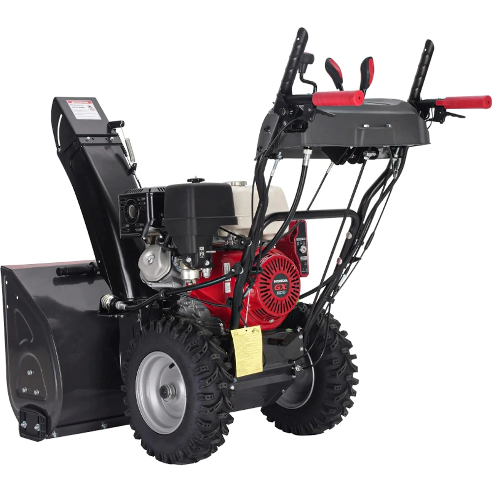 EVOline SBG 760 HE бензиновый снегоуборщик 11.7 л.с, ковш 76 см, выброс 15 м, 6 вперед/2 назад