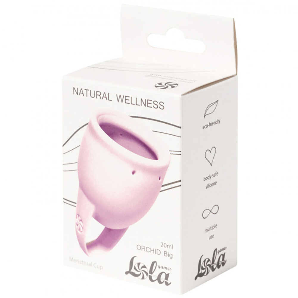 Менструальная чаша Natural Wellness Orchid 20ml lavander 4000-12lola