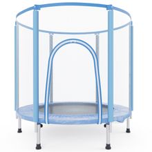 Батут детский DFC FOLDING 40&amp;quot; синий с сеткой