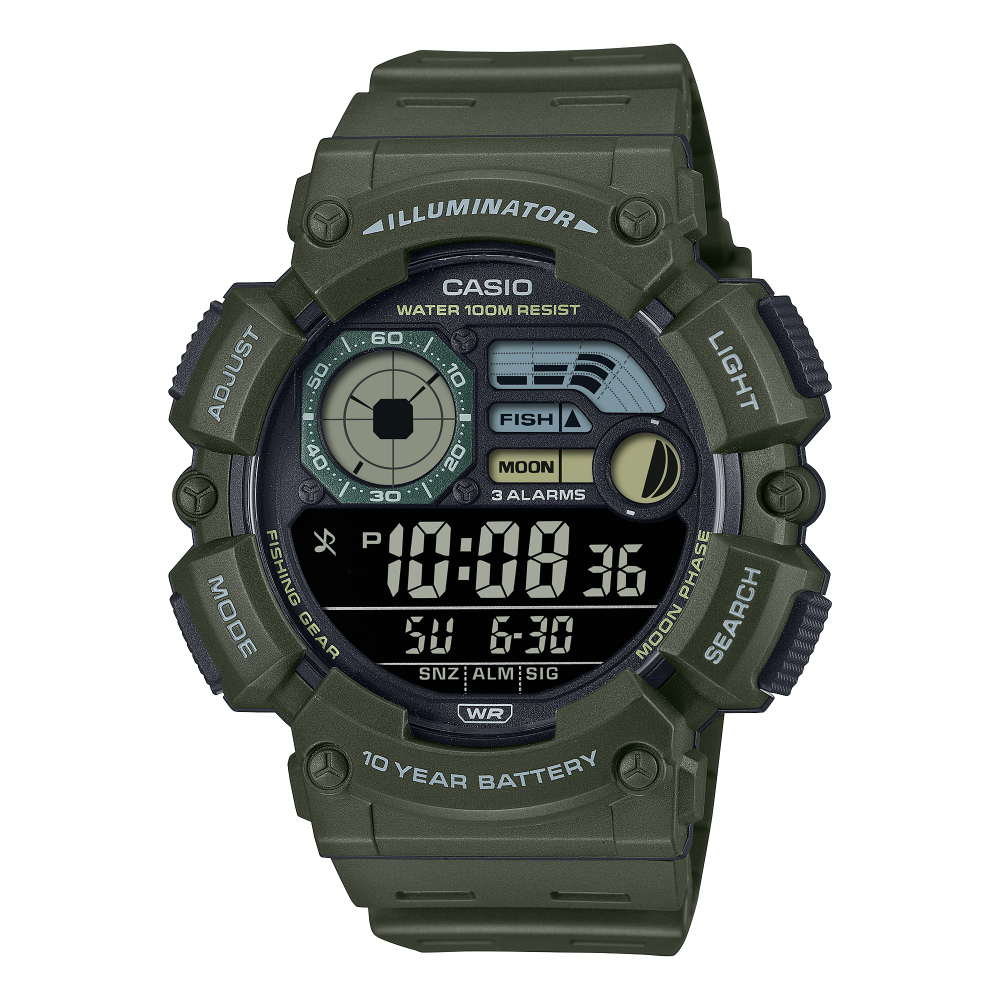 Мужские наручные часы Casio WS-1500H-3B