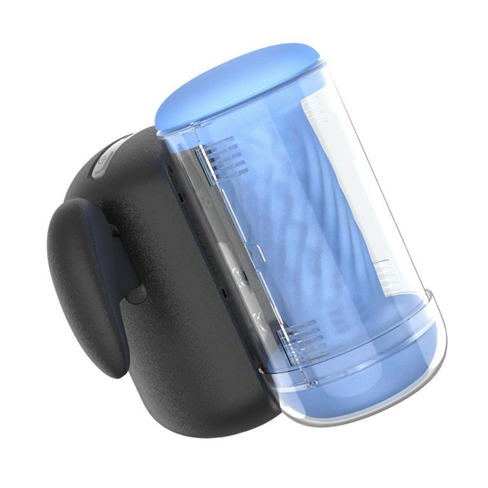 Автоматический мастурбатор с функцией пенетрации Amovibe Black Knight Multiple Thrusting Patterns Masturbator