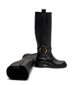 Кожаные сапоги-казаки tina See By Chlo\u00e9 - черный(SB43002A 20012)