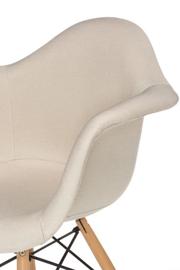 Стул с подлокотниками Eiffel Soft бежевый