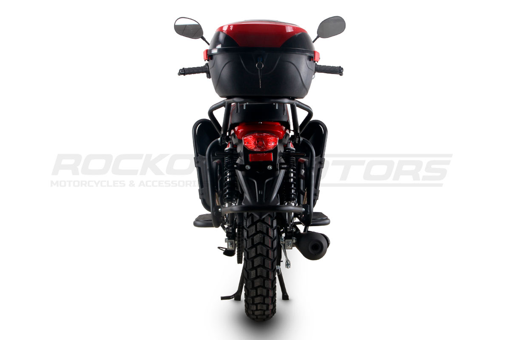 Мотоцикл дорожный ROCKOT QUEST 150 (белый/красный глянцевый, ЭПТС)