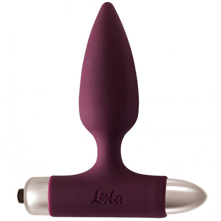 Анальная пробка с вибрацией Spice it up New Edition Glory Wine red 8015-03lola