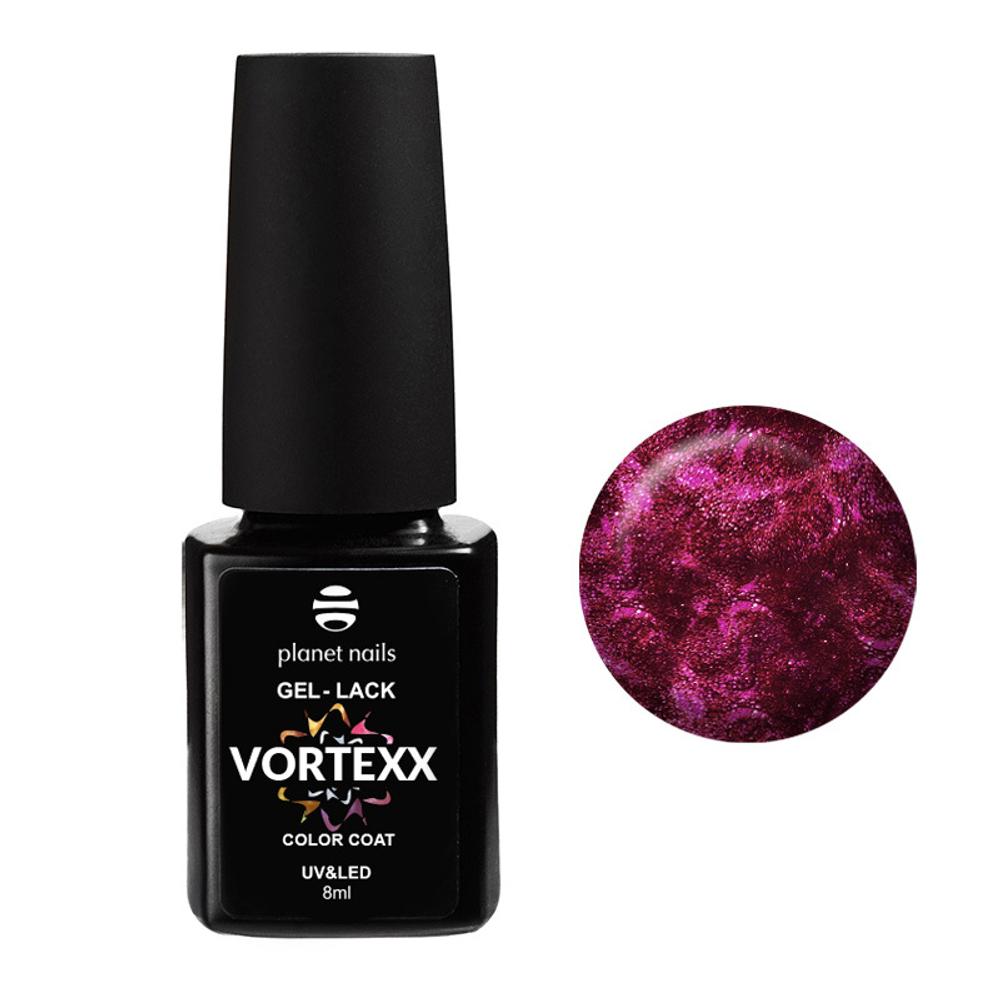 Planet Nails Гель-лак "VORTEXX" 657 кошачий глаз, 8мл