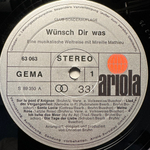 Mireille Mathieu - Wunsch Dir Was Eine Musikaliche Weltreise (Германия 1975г.)