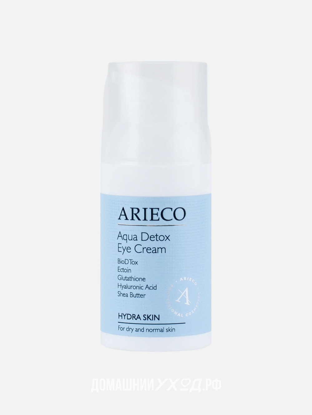 Увлажняющий антиоксидантный крем для глаз Aqua Detox Eye Cream, Arieco, 30 мл