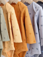 Боди с длинным рукавом для малышей Next B46-232, 5 шт., Зеленый, Желтый, Синий