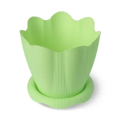 Горшок Эдельвейс с поддоном 1,5л Д16см колор С191К (комплект 20 шт)